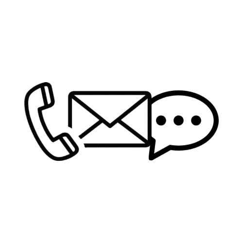 Prise de contact, téléphone, mail et discussion